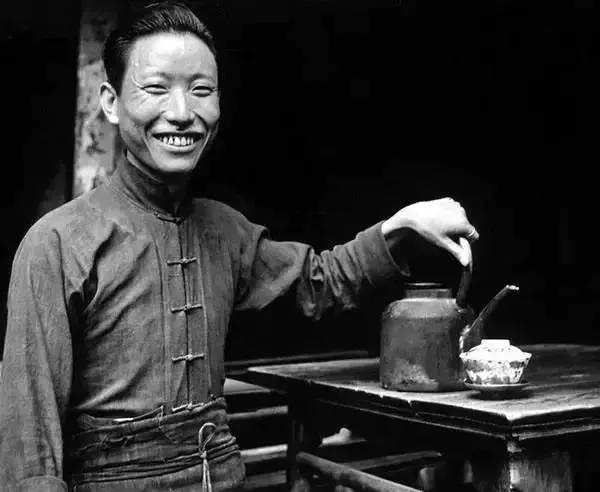 乡场茶铺里的风景