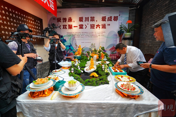 看看就饿了，26名成都川菜名厨端出“大运盛宴”