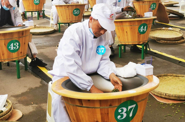 30产茶县90名手工制茶匠人齐聚广元旺苍进行了一次“大比武” 