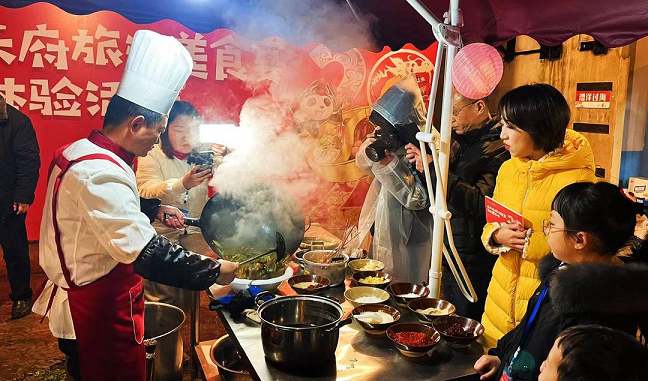 与天府美食一起过年！“非遗年味”拉满