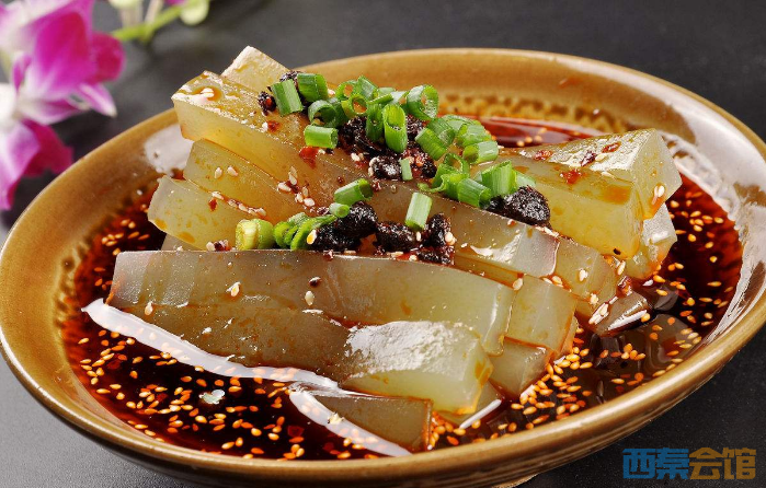 自贡风味小吃——谢凉粉