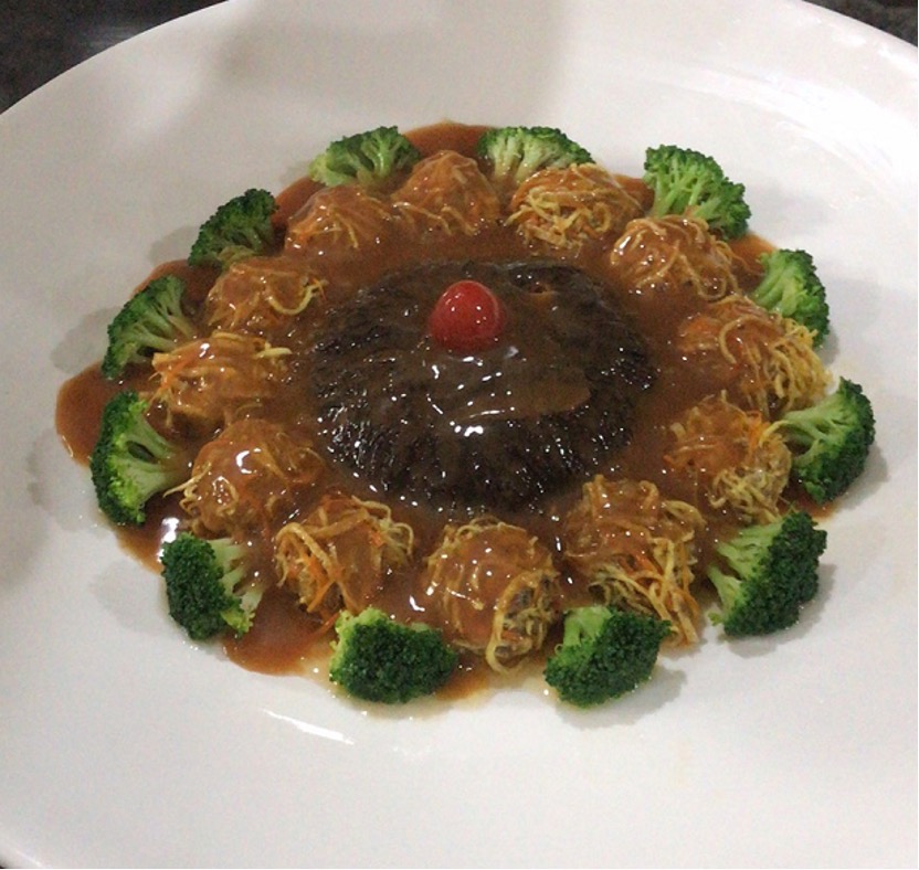 高原金奖菜品：绣球⽺肚菌
