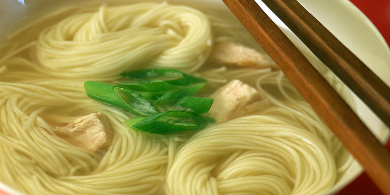炖鸡银丝面，乐山值得骄傲的面